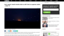 Israel Hits Syria With MissilesCyber Attack Netanyahu Pre emptive Self defens