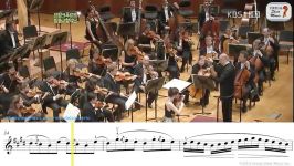 Mendelssohn Violin Concerto E Minor OP.64  3rd mov.  Hilary Hahn  Sheet M