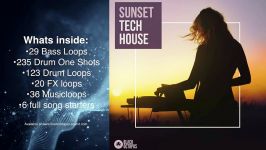 Tech House Loops and Samples  Sunset Tech House by Black Octopus Sound