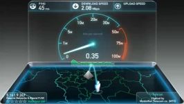 تست سرعت اینترنت پرسرعت ADSL2+ آسیاتک