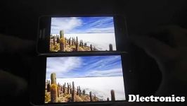 Samsung Galaxy Alpha vs Samsung Galaxy S5  Screen test