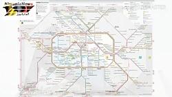 اطلاعاتی در مورد مترو یا قطارهای شهری برلین آلمان