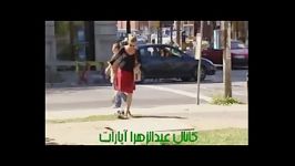 کلیپ فوق العاده خنده دار دوربین مخفی ضربه به توب