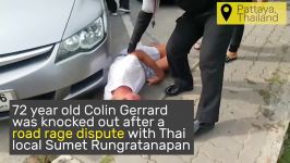 کتک زدن وحشیانه پیرمرد 72 ساله در تایلند
