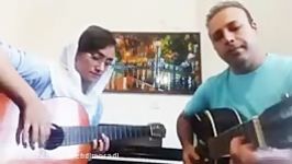 اجرای یک قطعه نوستالژی توسط هنرجوی گیتار استاد مهدی مرادی