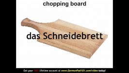 Learn German  German Kitchen Vocabulary