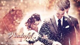 پروژه افترافکت اسلایدشو عروسی Lovely Wedding Slideshow