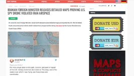 US Walks Back Drone Not In Iranian AirspaceIran Releases GPS Data Drone Debris