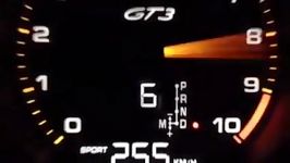 سرعت 0 تا 300 پورشه 911GT3