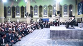 ارائه گزارش  آیت الله رئیسی در محضر امام خامنه ای