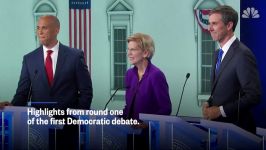Highlights From Round 1 Of The First Democratic Debate
