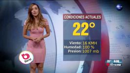 Gaby Lozoya clima 25 de junio 2019 HD