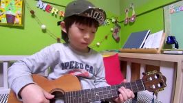 ImagineJohn Lennon ukulele cover by 7year old kid Sean Song