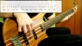 Metallica  For Whom The Bell Tolls Bass Cover Play Along Tabs In Video