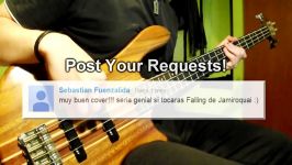 Jamiroquai  Falling Bass Cover Play Along Tabs In Video