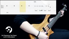 Gorillaz  Tomorrow Comes Today Bass Cover Play Along Tabs In Video