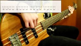 Led Zeppelin  Rock And Roll Bass Cover Play Along Tabs In Video