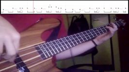 Red Hot Chili Peppers  Aeroplane Bass Cover Play Along  Tabs In Video