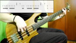 Mudvayne  Death Blooms Bass Cover Play Along Tabs In Video