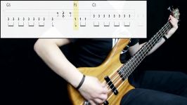 Blink 182  All The Small Things Bass Cover Play Along Tabs In Video