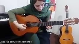 اجرای قطعه معروف گروه متالیکا توسط هنرجوی گیتار استاد مهدی مرادی