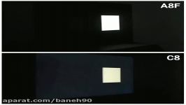 مقایسه local dimming در تلویزیونهای SONY A8F OLED LG E8 OLED