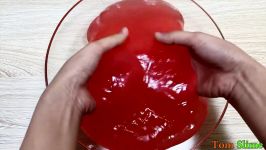 قاطی کردن اسلایم ها DIY Jelly Slime like jiggly slime