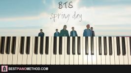 اموزش پيانوي spring day BTSدرخواستي