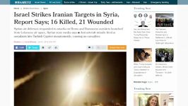 Israel Illegally Bombs Syria Killing Civilians Women Children  MSM Silent