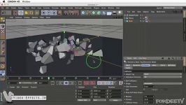 آموزش کار پلاگین Xplode در برنامۀ Cinema4D.