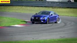 تست بررسی lexus rc fلکسوس ار سی اف