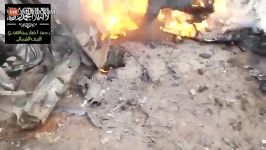 عملیات انتحاری در سوریه کباب شدن انتحاری رونده داعشی
