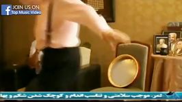 رقص اکبر عبدی به سبک آذری هنرمندان ورزشکاران