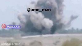 لحظه برخود خودروی پلیس ایرانشهر تله انفجاری تروریست‌ها