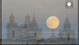 ابر ماه  سوپر موون  Supermoon