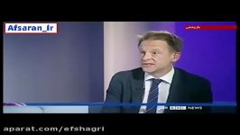 ببینید سردبیر مجله دفاعی جینز چه جوری تو رودربایستی قدرت پدافندی ایران موند