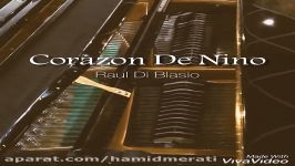 اجرای پیانو قطعه قلب یک کودک corazõn de nińo