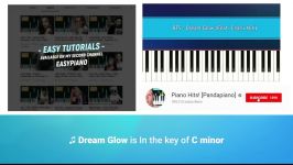 BTS  Dream Glow Ft. Charli XCX Piano Tutorial