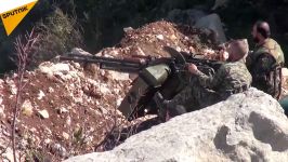سرنگونی پهپاد های جاسوسی تروریست ها توسط ارتش سوریه در لاذقیه