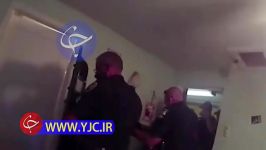 به گلوله بستن یک خانم توسط افسران پلیس آمریکا