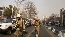 باران گریه استاد بابك رادمنش در رابطه حادثه پلاسكو آتشنشانهای فداكار