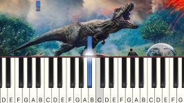 Jurassic Park Piano Cover EASY + Sheet Music Available