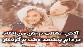 كلیپ عاشقانه  گیسو پریشون  آرون افشار