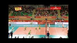 خلاصه بازی، ایران  استرالیا جام جهانی والیبال لهستان