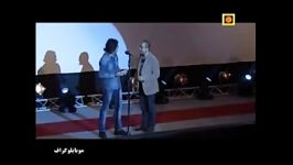 رضا یزدانی رامبد جوان در افتتاحیه جشنواره فیلم همراه