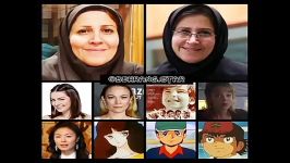 صدای فاطمه نیرومند در نقش های مختلف دوبله واکی کارتون فوتبالیستها