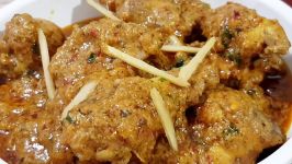 مرغ سریع آسان Karahi l دستور العمل مرغ Peshawari Kadai