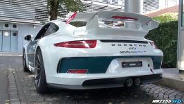 صدای اگزوز پورشه 991 GT3