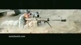 شلیک تفنگ دور زن M82A1