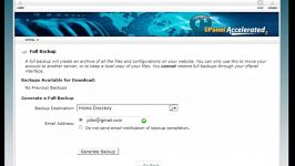 آموزش Backup گرفتن در cPanel